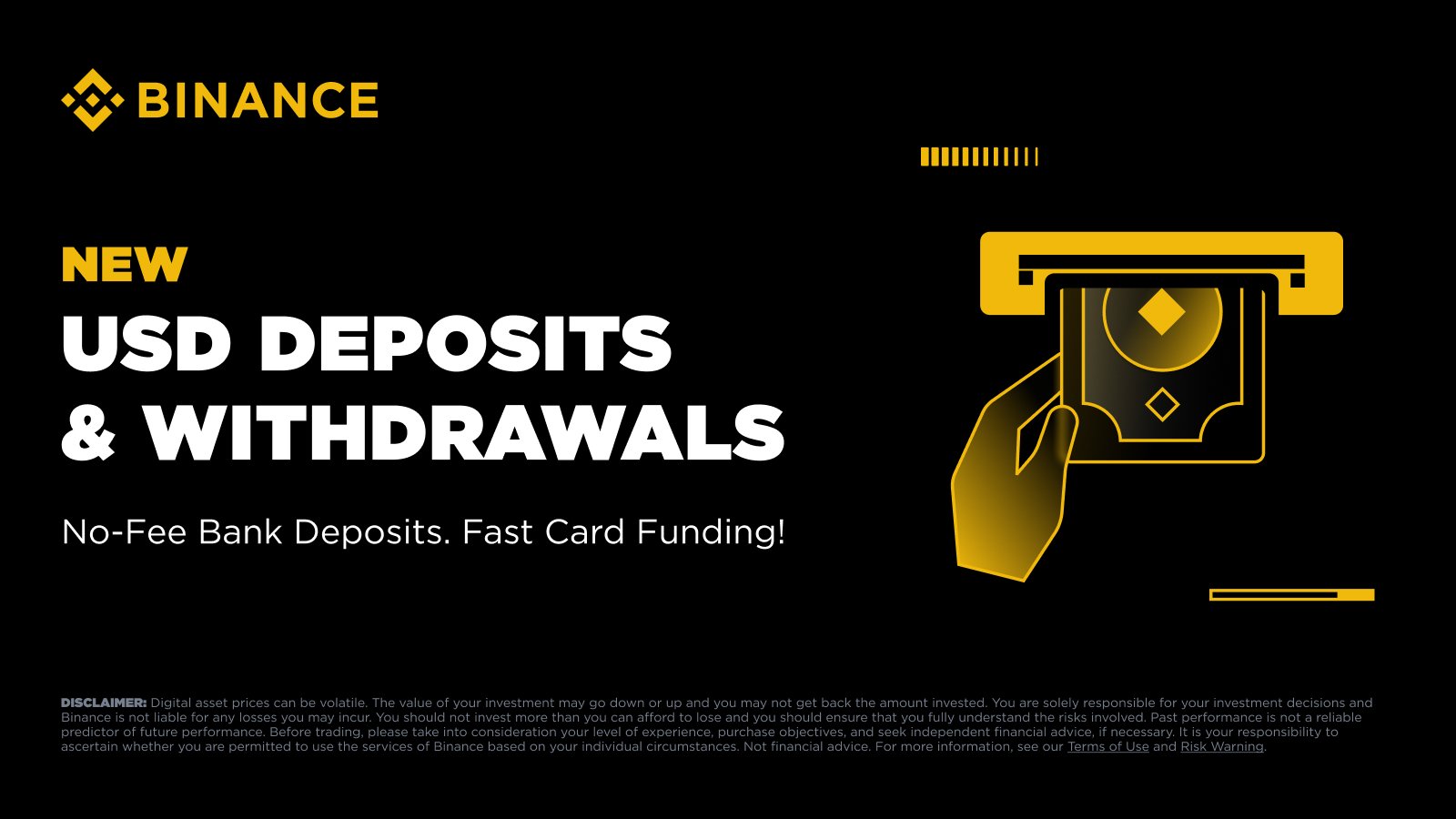 Binance Enables Global USD Deposits and Withdrawals via BPay Global