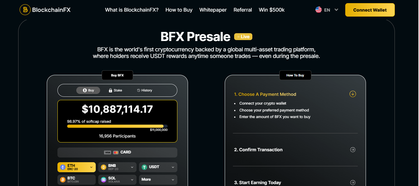 BlockchainFX (BFX)