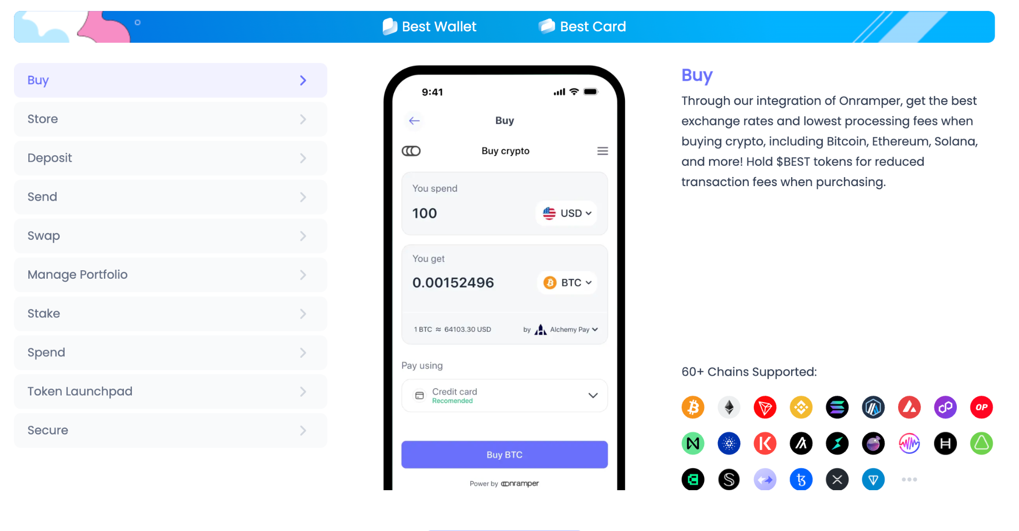 What makes Best Wallet stand out?