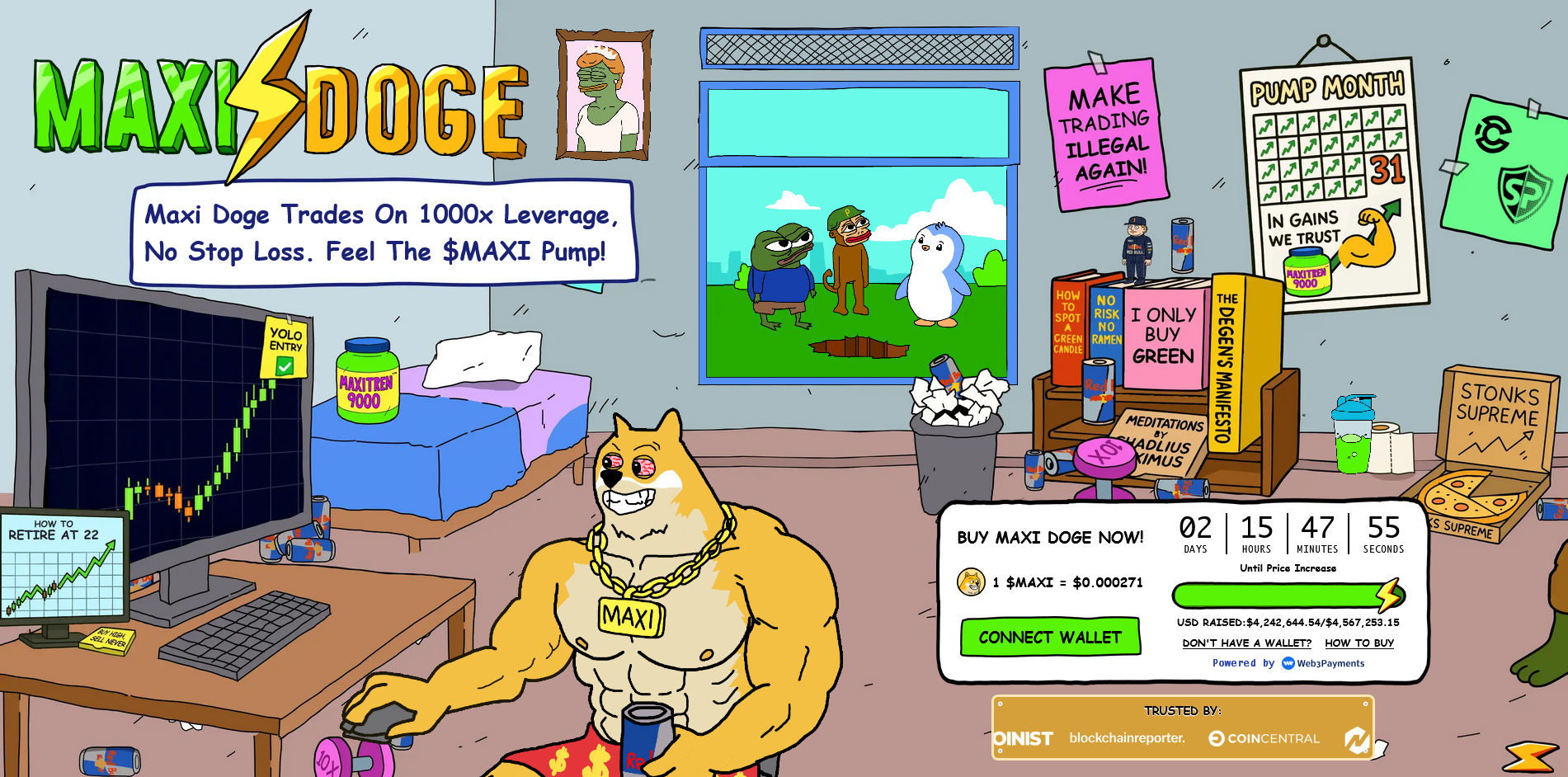 Visit Maxi Doge Presale