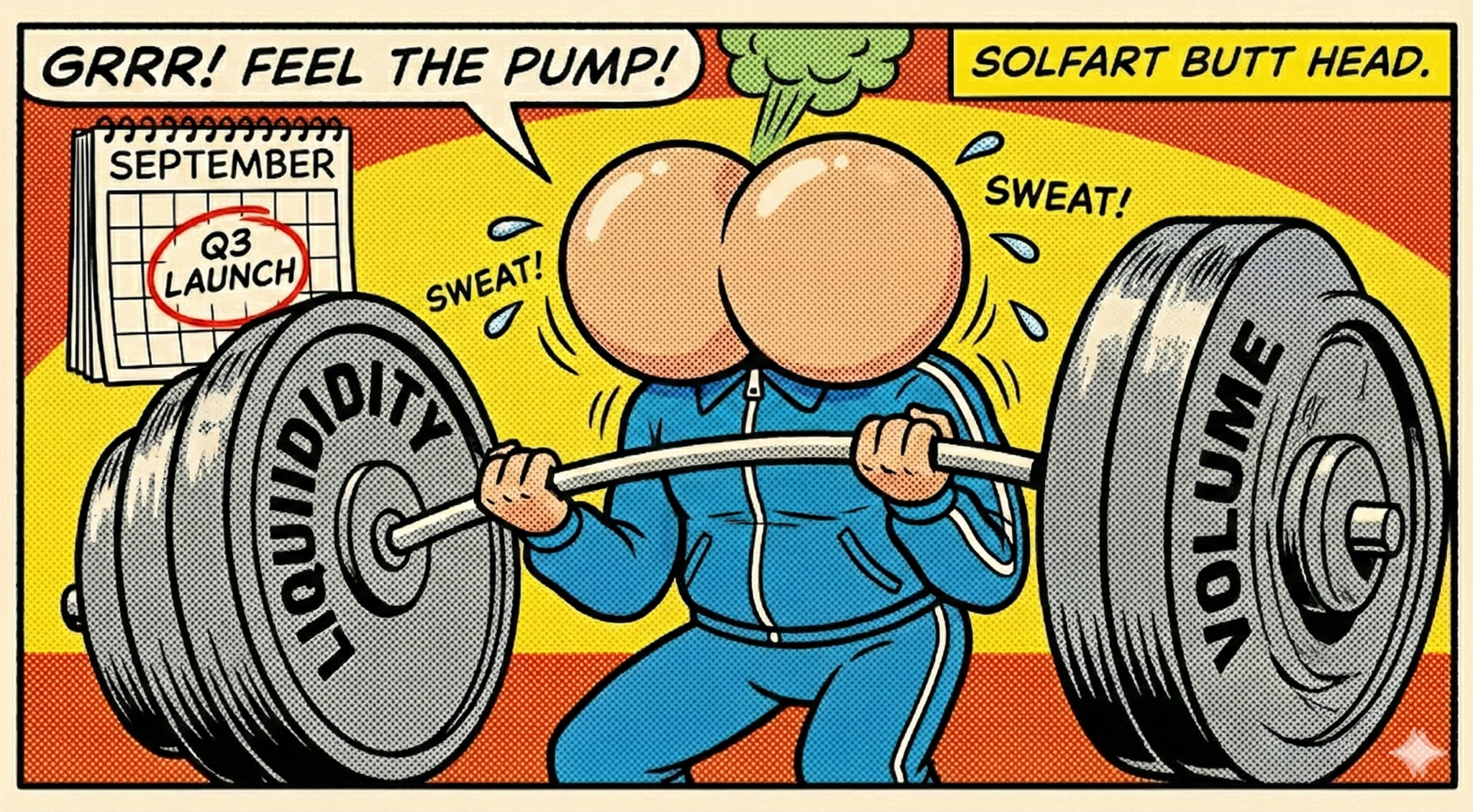 Solfart Wants to Pump Liquidity and give Trading Volume all gas