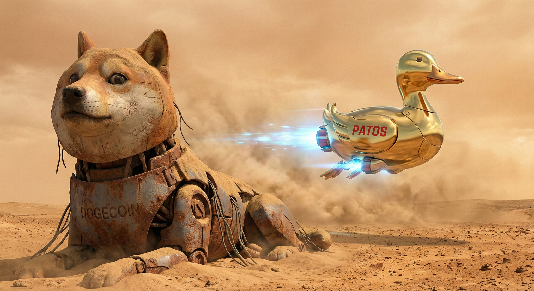 Patos Token surpasses the debut week listing totals of Today’s Billion Dollar Market Cap valued Legacy Meme Coins